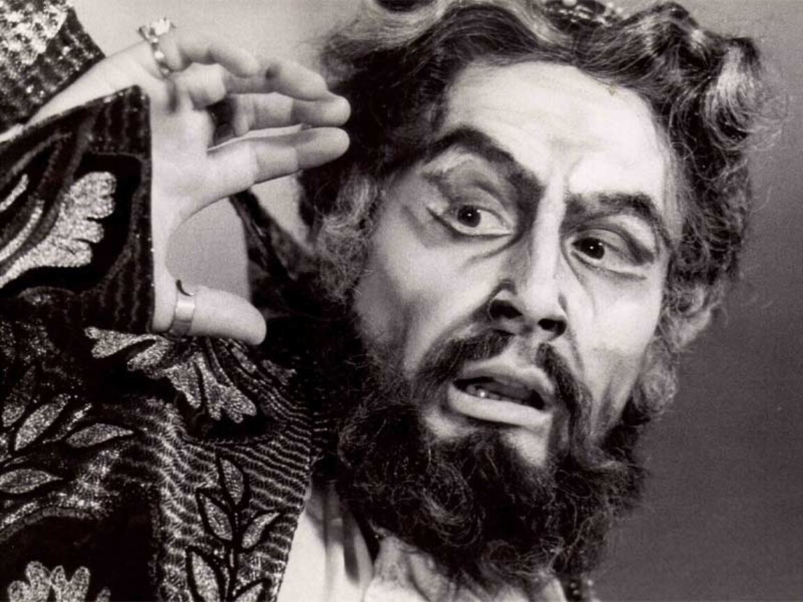 В ролята на Борис Годунов от едноименната опера