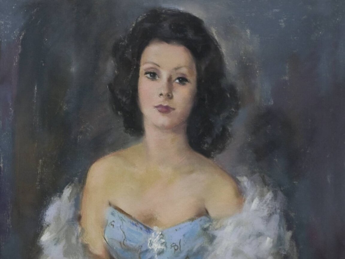 Портрет на Анелия Шуманова, автор: Руска Маринова