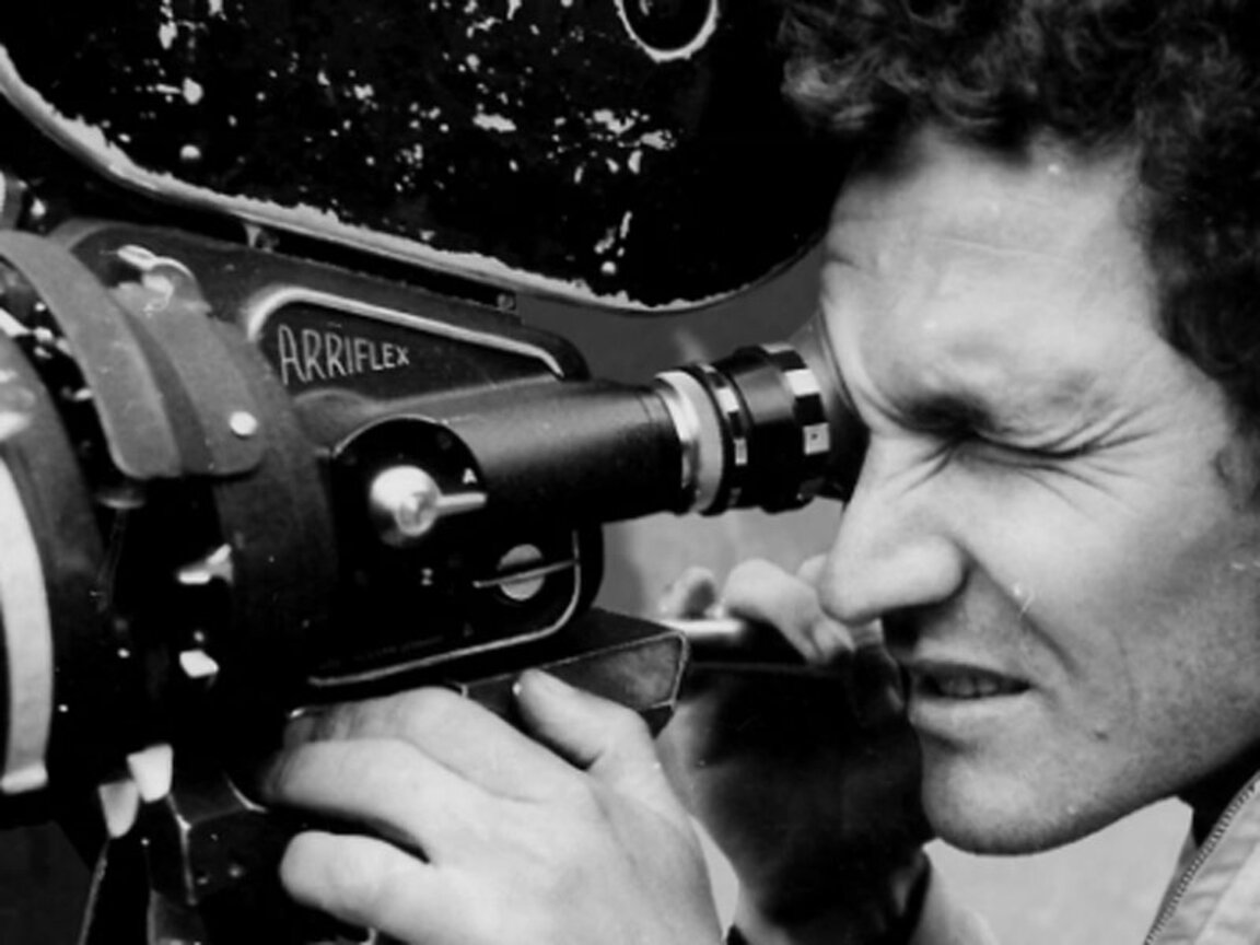 Кадър от филма на режисьора Павел Павлов, посветен на Едуард Захариев - "Живот – 24 кадъра в секунда".