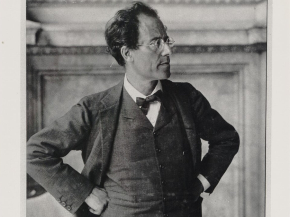 Густав Малер в залата на Виенската опера през 1907 г.