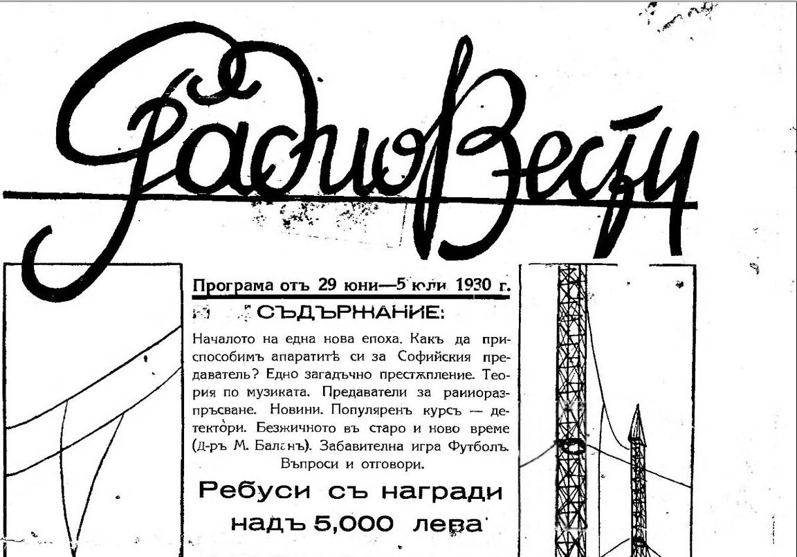 списание Радио Вести