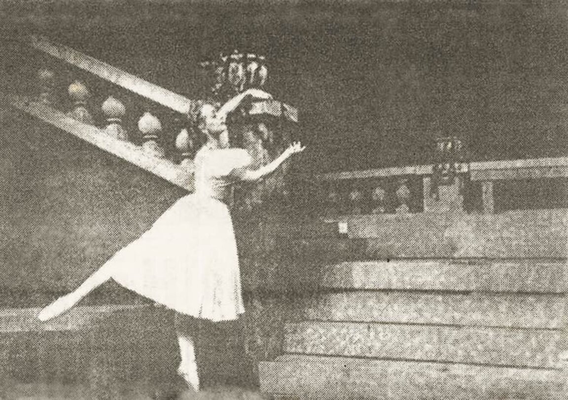 В ролята на Мария от „Бахчисарайски фонтан“