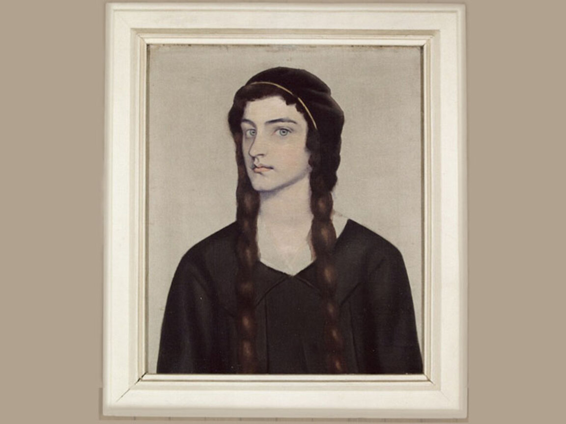 Портрет на Донка Паприкова от Владимир Димитров – Майстора