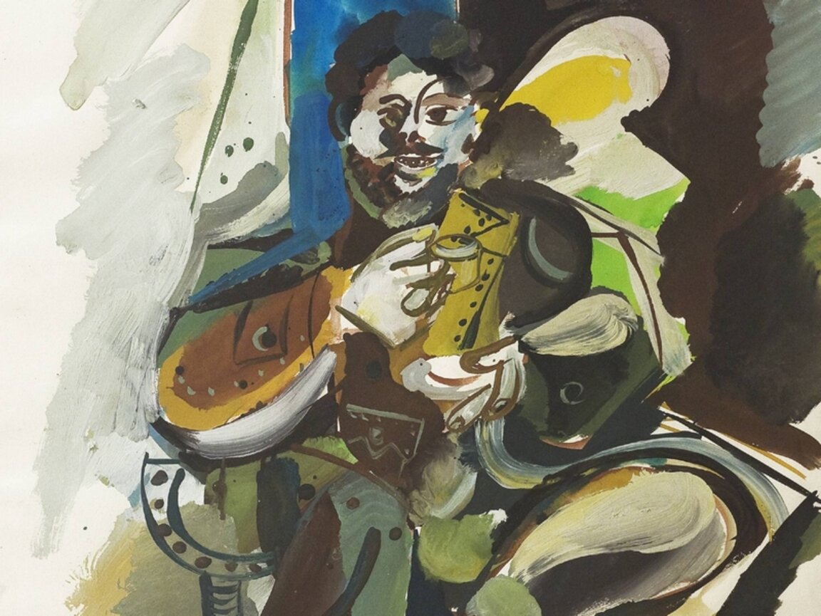 Автопортрет на Едмонд Демирджиян, 1989 г., СГХГ