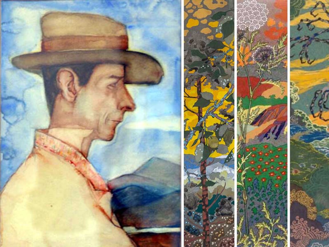 Пейзажи от Николай Райнов и портрет на художника