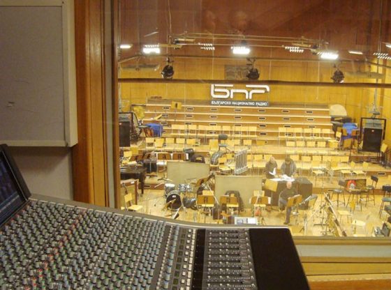 Звукозаписното и концертно студио на БНР днес