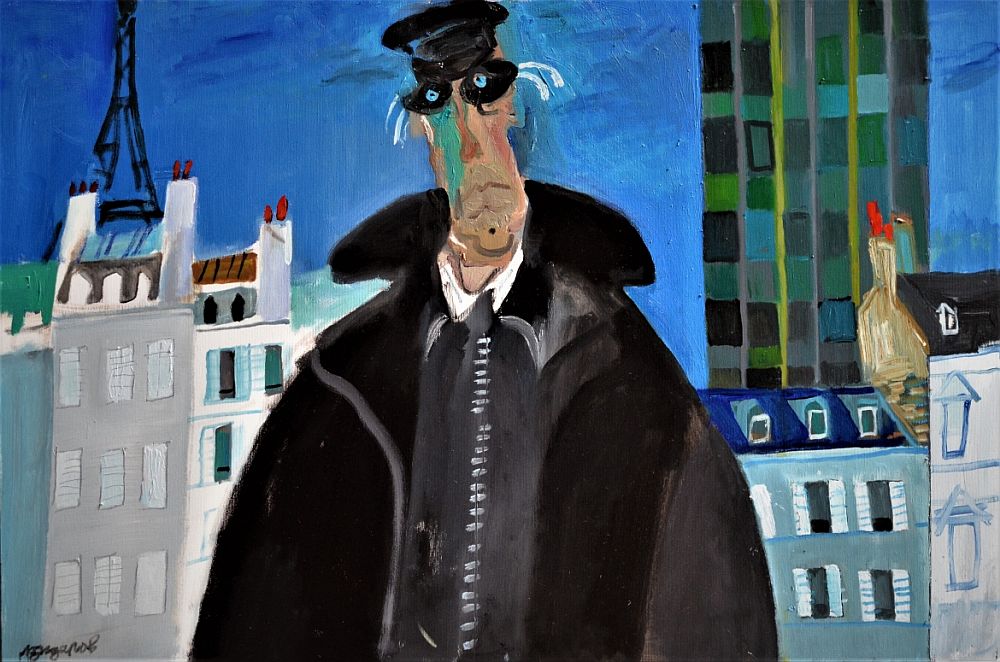 Любен Зидаров, автопортрет